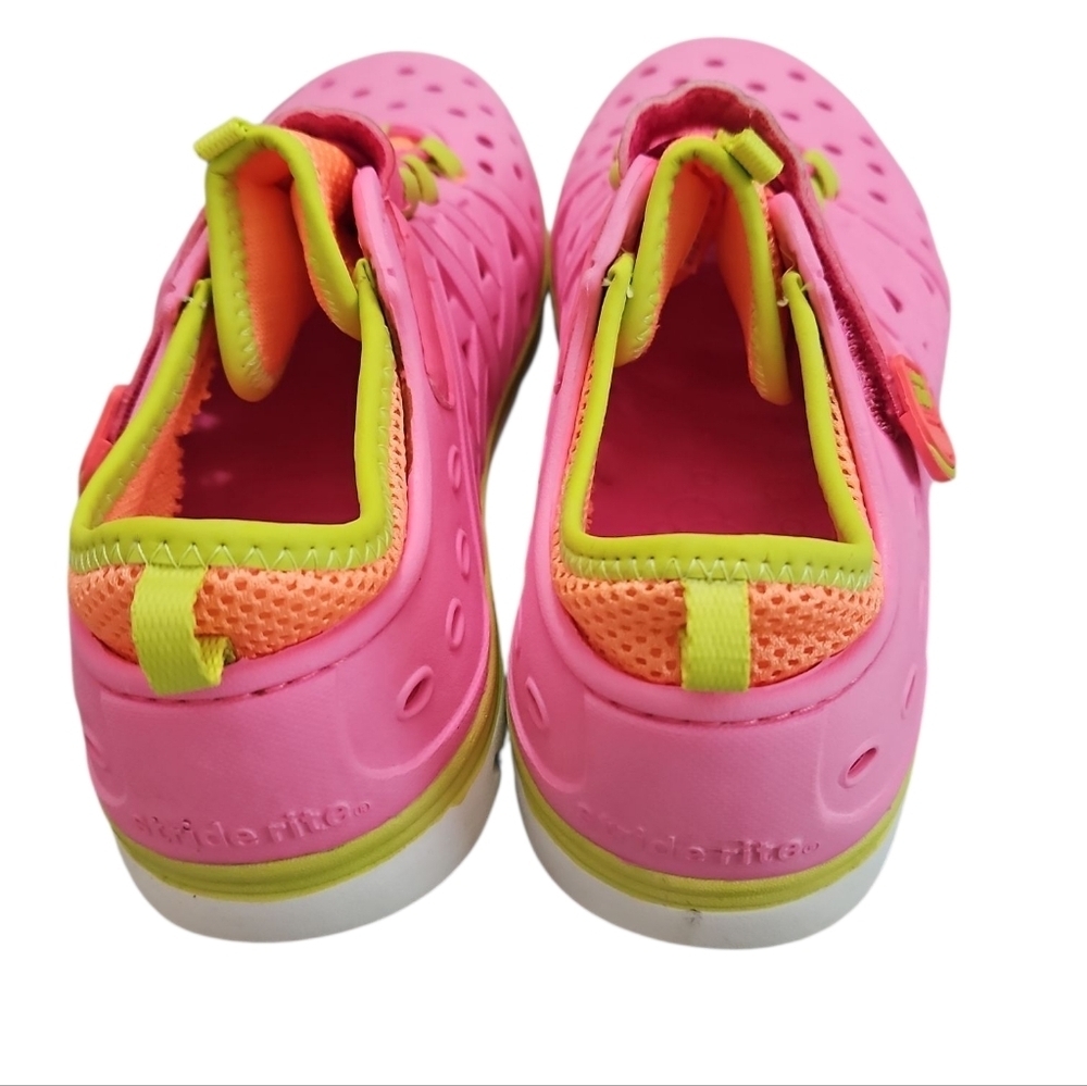 Stride Rite Made 2 Play Pink Outdoors Water Shoes Sz 4 Youth - Picture 4 of 5